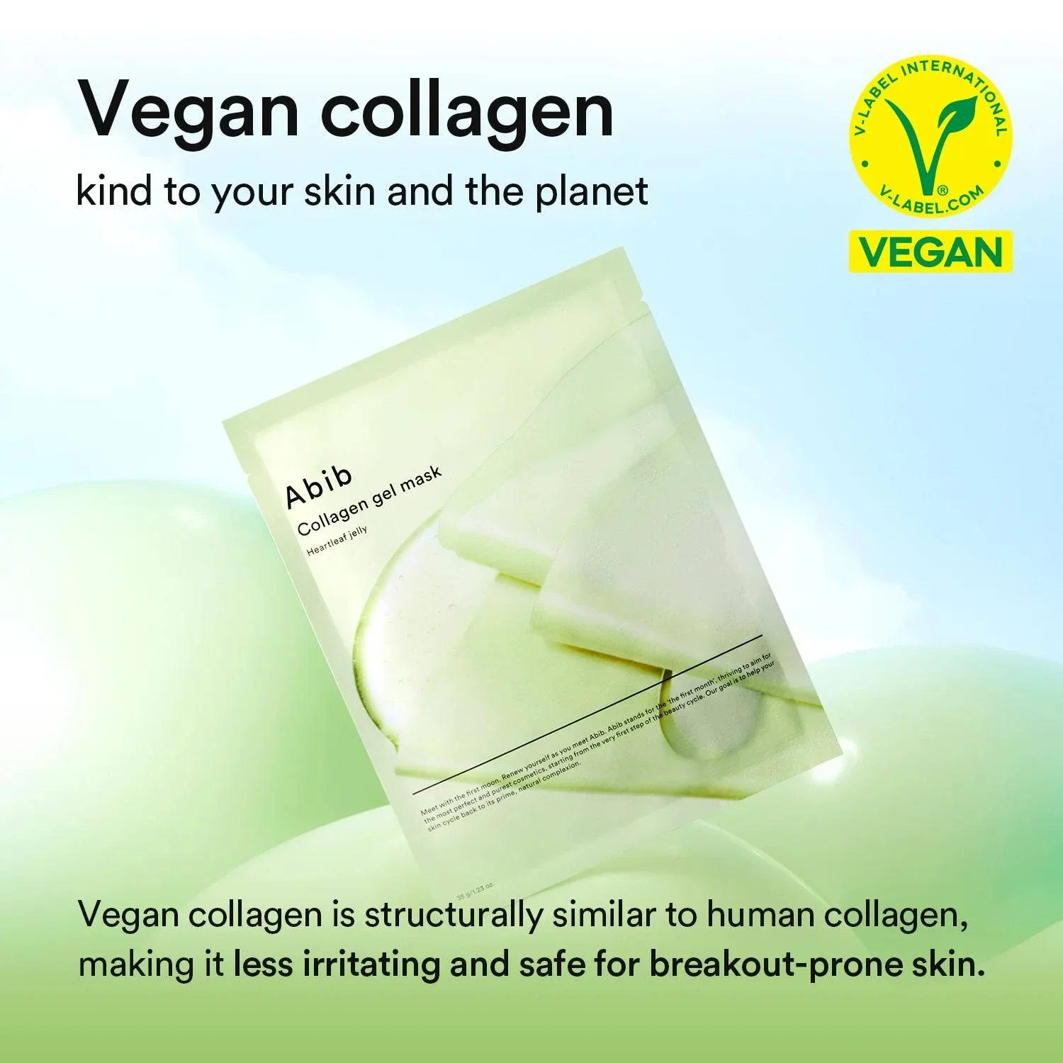 ABIB Collagen Gel Mask Heartleaf Jelly (1ea) - Image 12