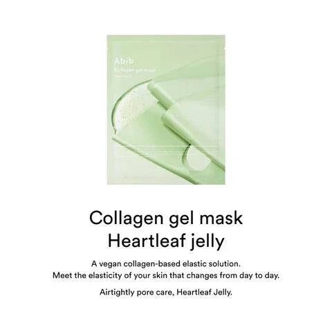 ABIB Collagen Gel Mask Heartleaf Jelly (1ea) - Image 4