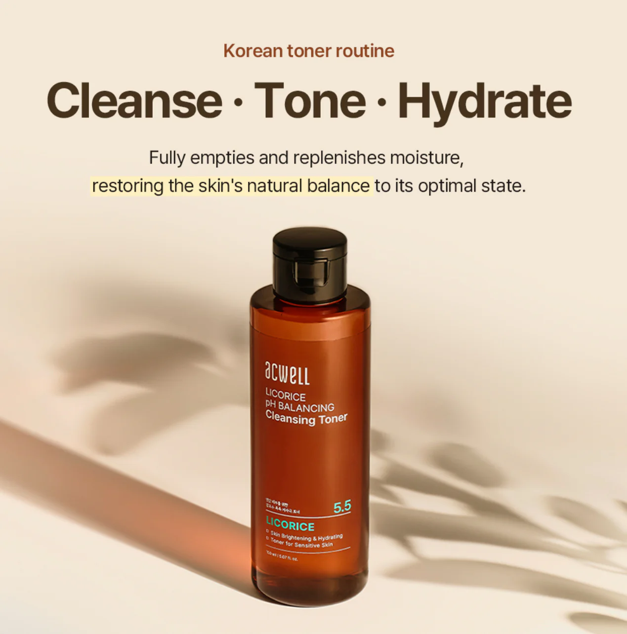 Acwell Licorice pH Balancing Cleansing Toner - Image 5