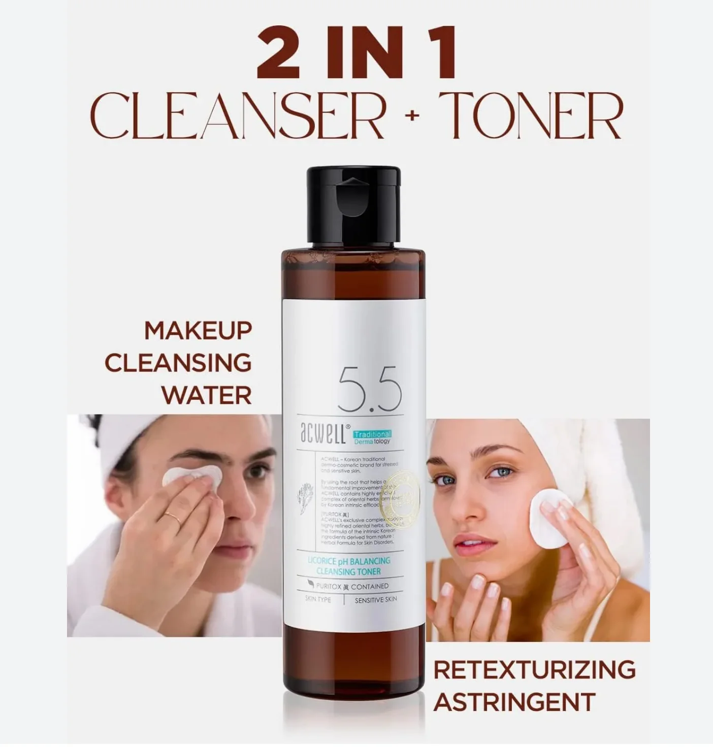 Acwell Licorice pH Balancing Cleansing Toner - Image 8