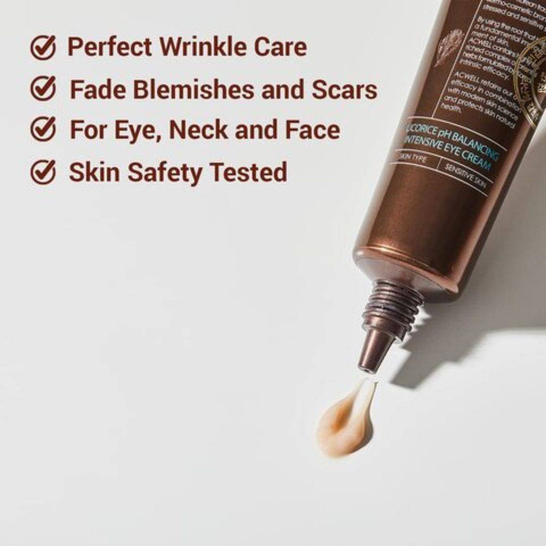 Acwell Licorice pH Balancing Intensive Eye Cream - Image 4