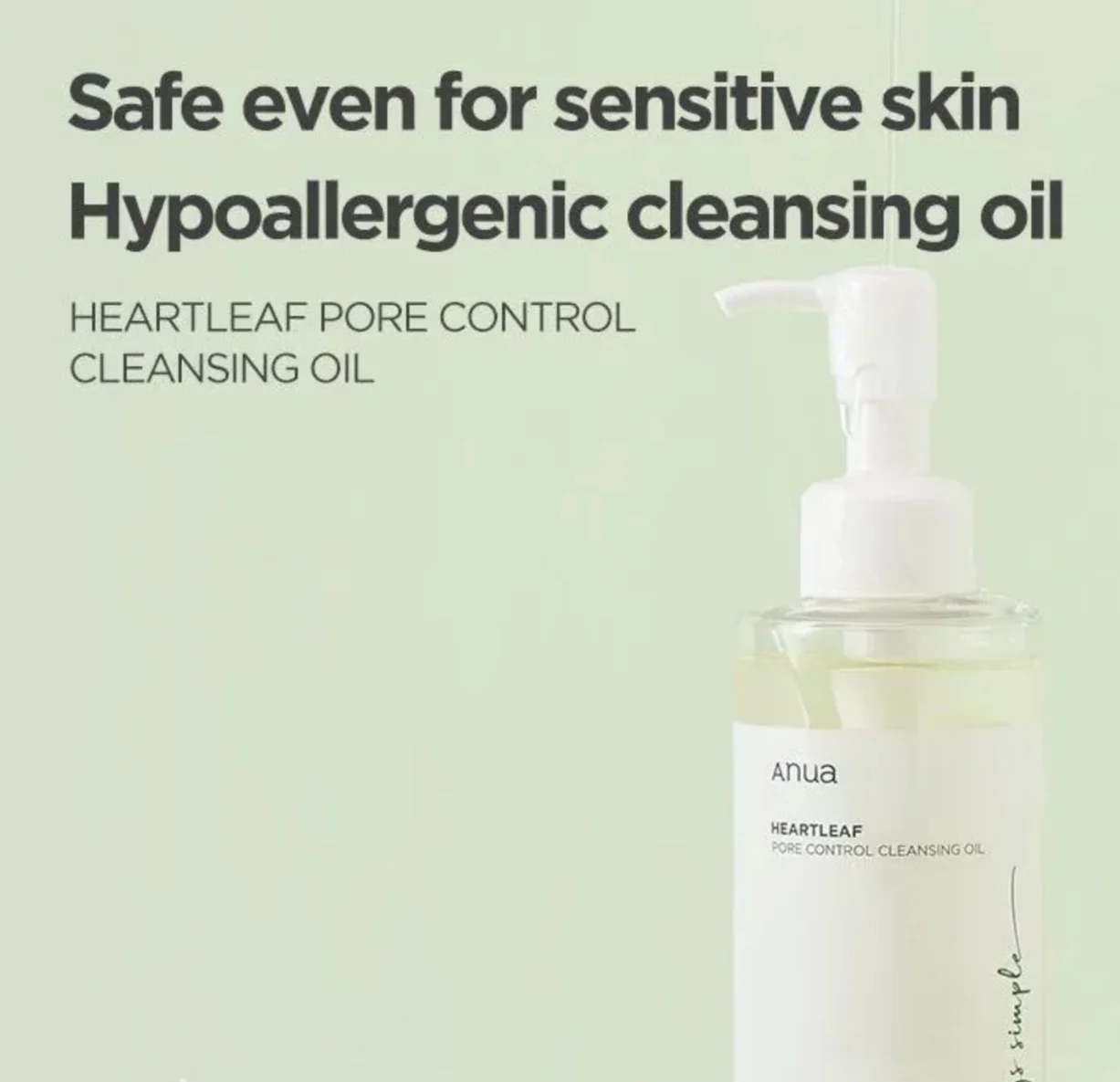 ANUA Heartleaf Pore Control Cleansing Oil - Image 6