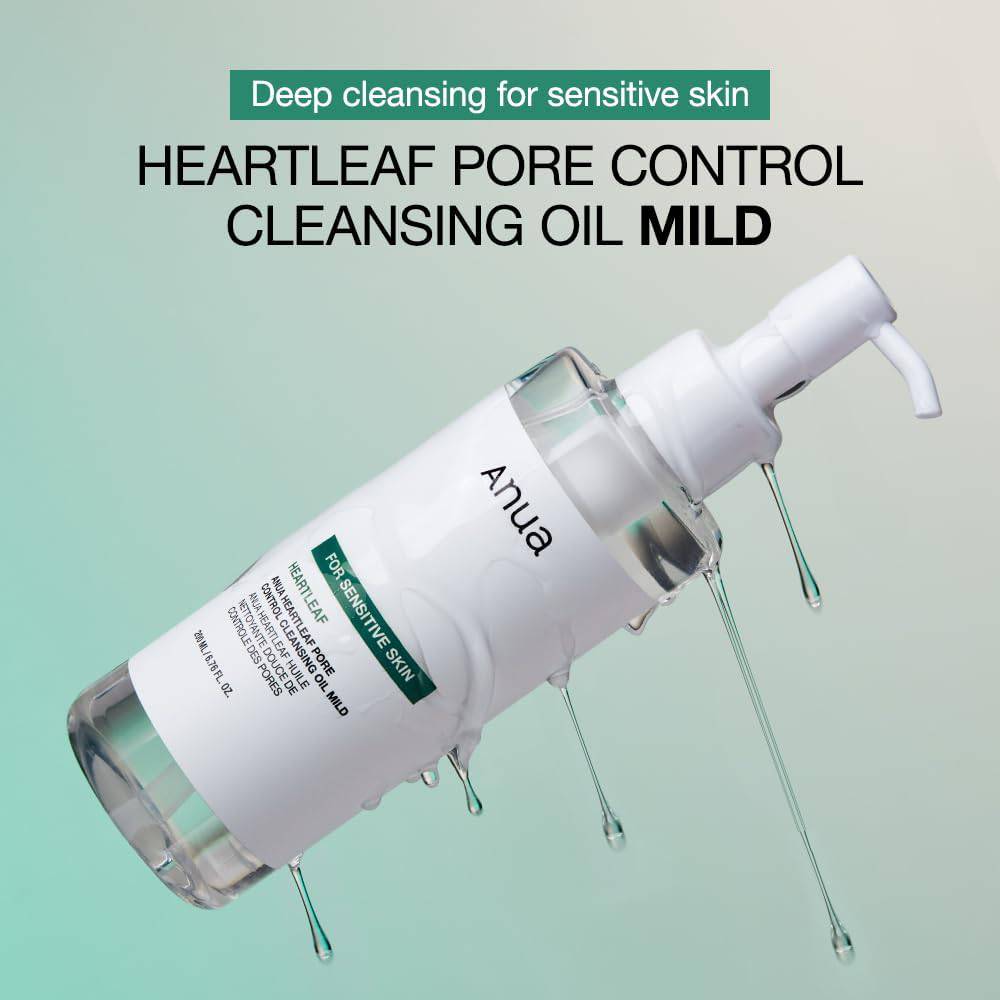 ANUA Heartleaf Pore Control Cleansing Oil Mild 200mL - Image 2