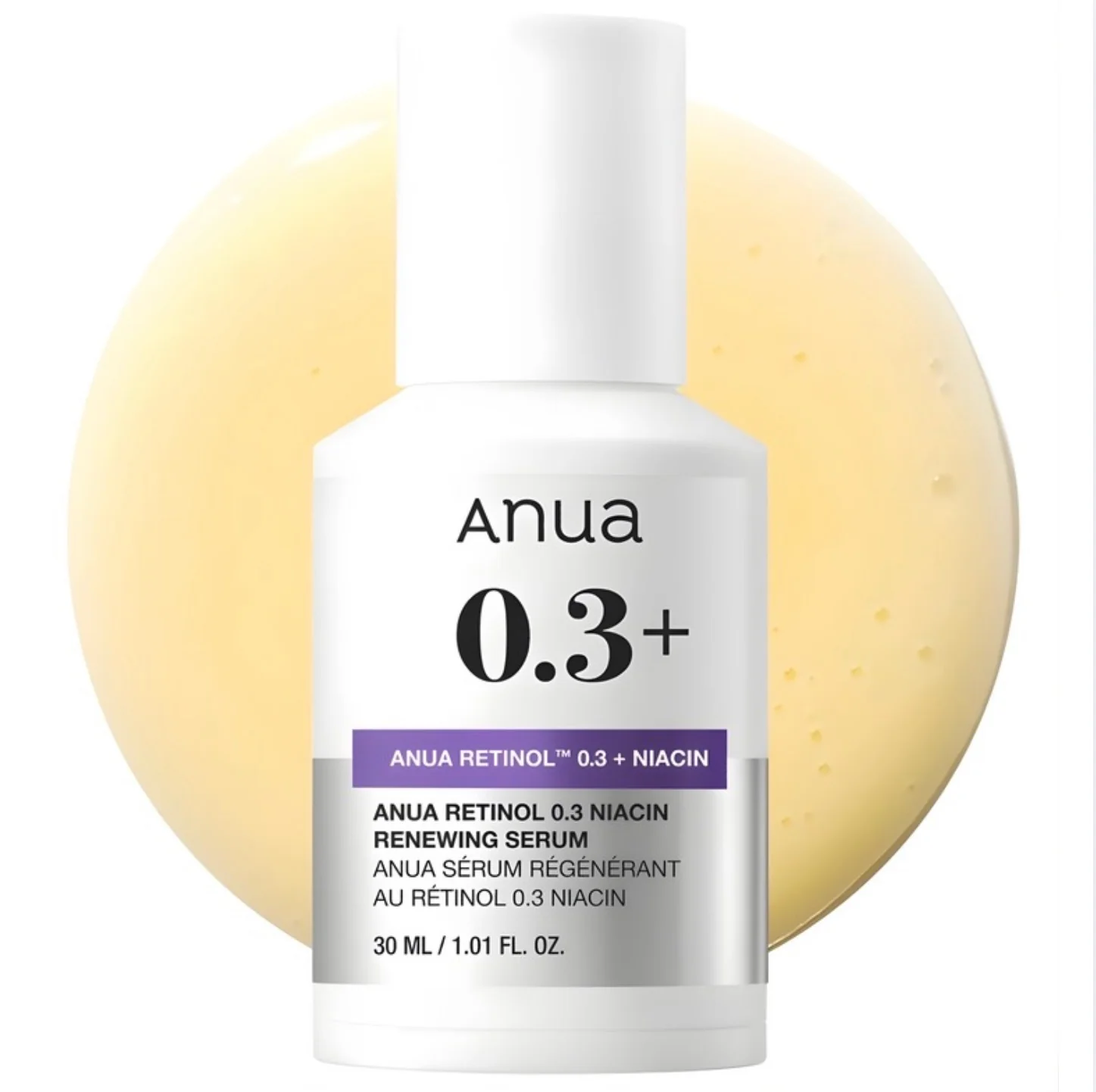 ANUA Nano Retinol 0.3% Niacin Renewing Serum