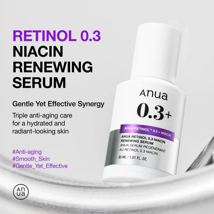 ANUA Nano Retinol 0.3% Niacin Renewing Serum - Image 3