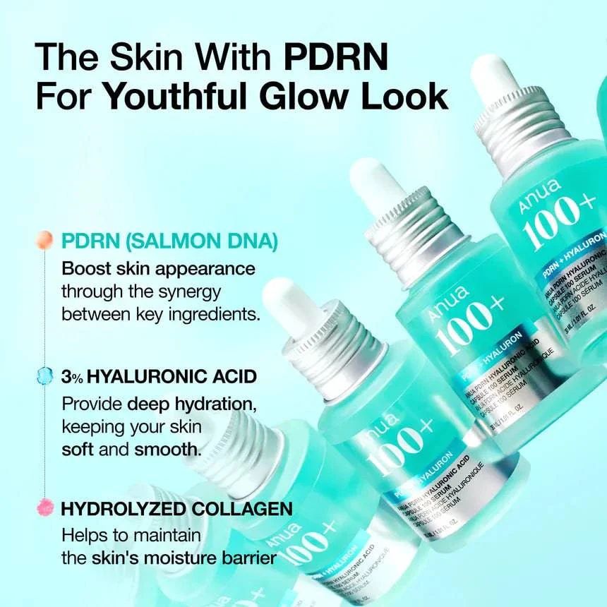ANUA PDRN Hyaluronic Acid Capsule 100 Serum 30mL - Image 3