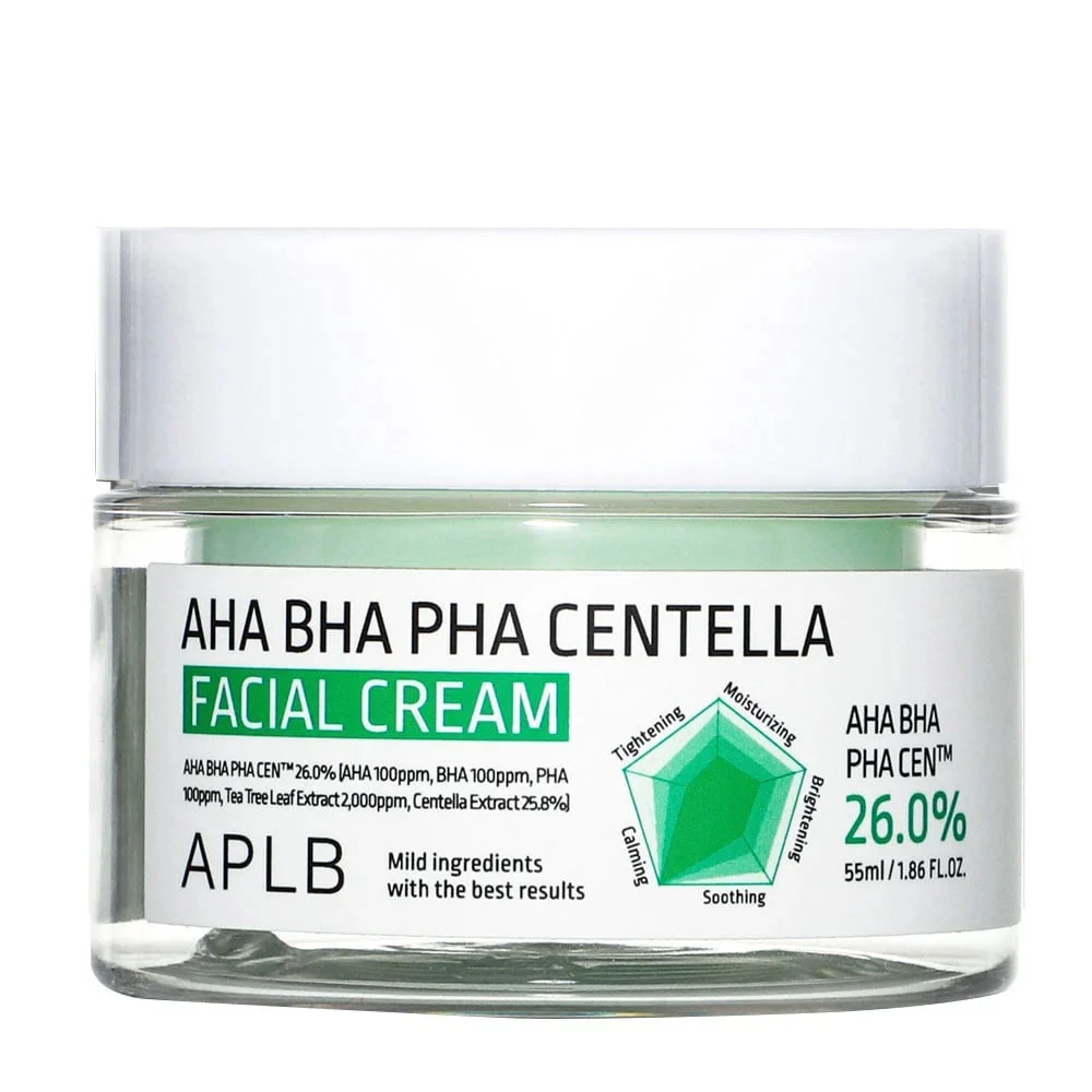 APLB AHA BHA PHA Centella Facial Cream 55ML - Image 3