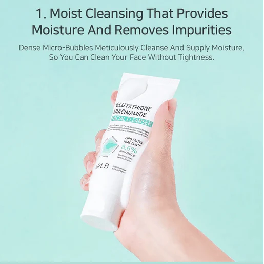 APLB Glutathione Niacinamide Facial Cleanser 80mL - Image 6