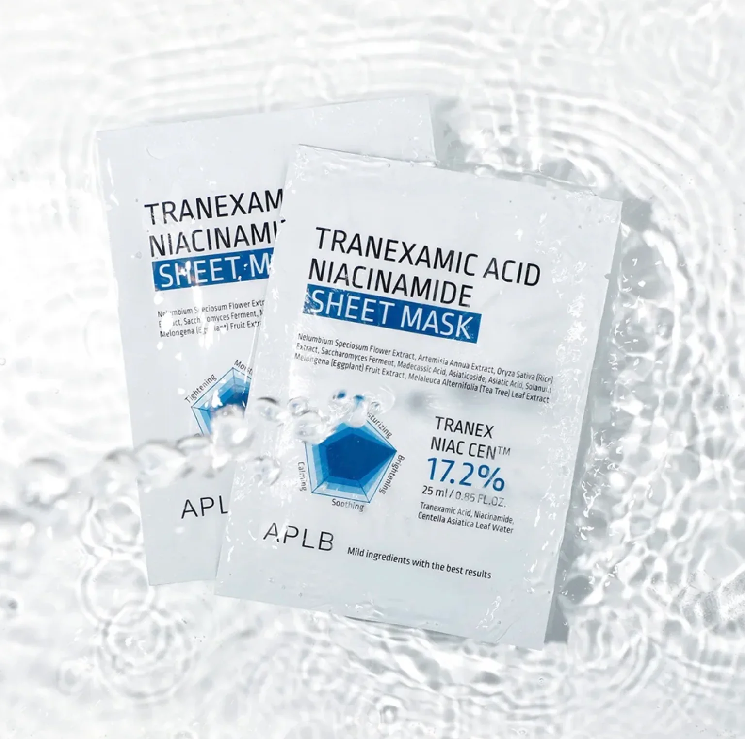 APLB Tranexamic Acid Niacinamide Sheet Mask - 1pcs - Image 2