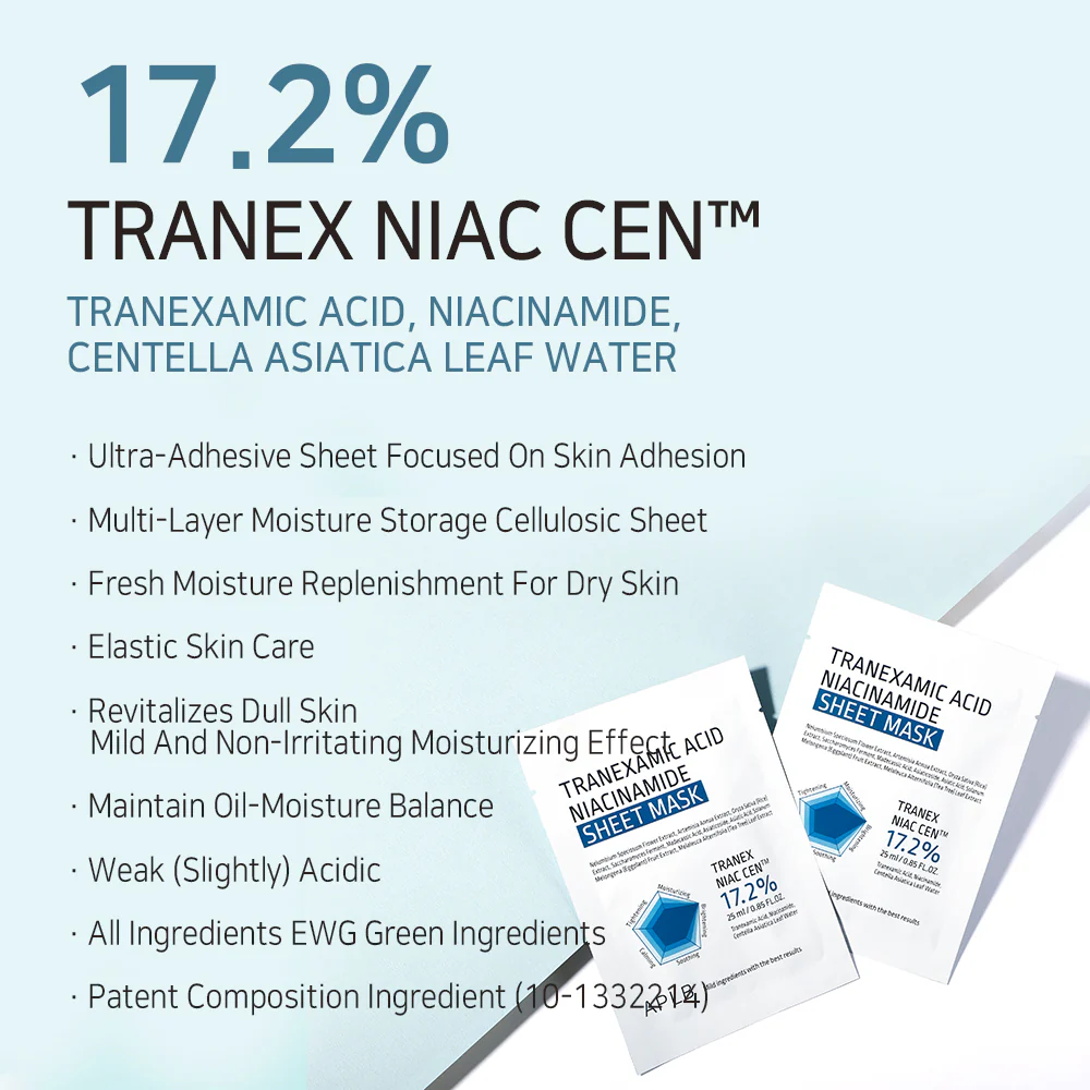 APLB Tranexamic Acid Niacinamide Sheet Mask - 1pcs - Image 4