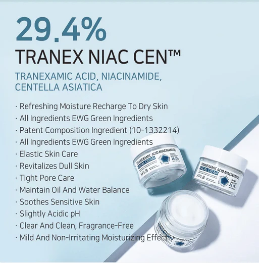 APLB Tranexamic Acid Niacinamide Facial Cream 55mL - Image 3
