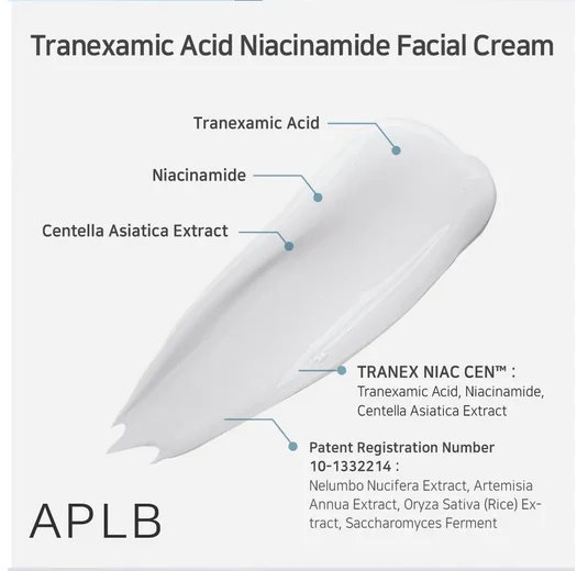 APLB Tranexamic Acid Niacinamide Facial Cream 55mL - Image 4