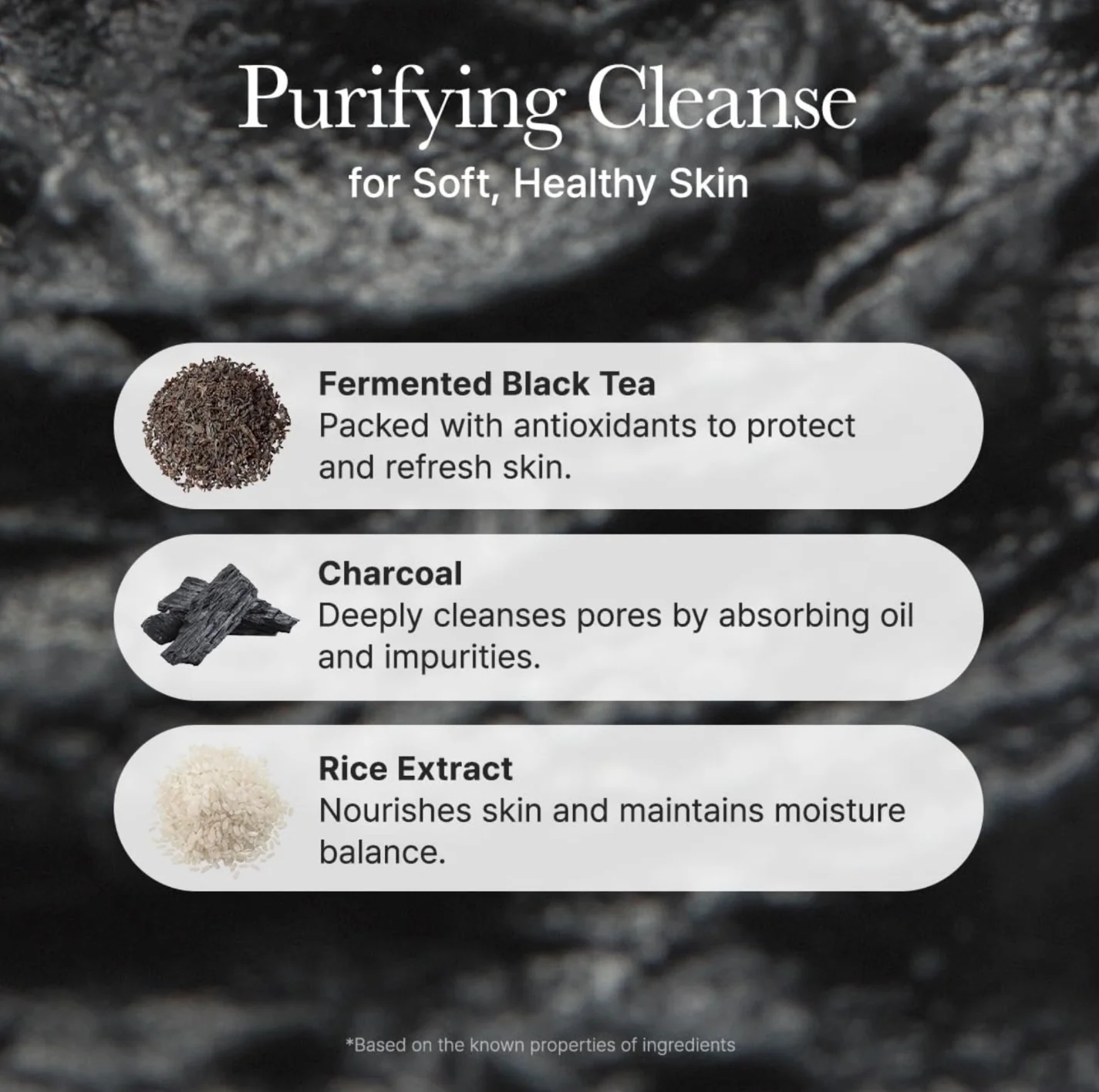 ARENCIA Black Tea Rice Mochi Cleanser 120g - Image 7