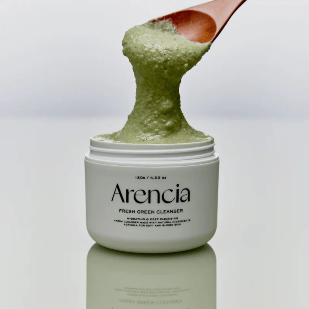 ARENCIA Fresh Green Rice Mochi Cleanser 120g - Image 3