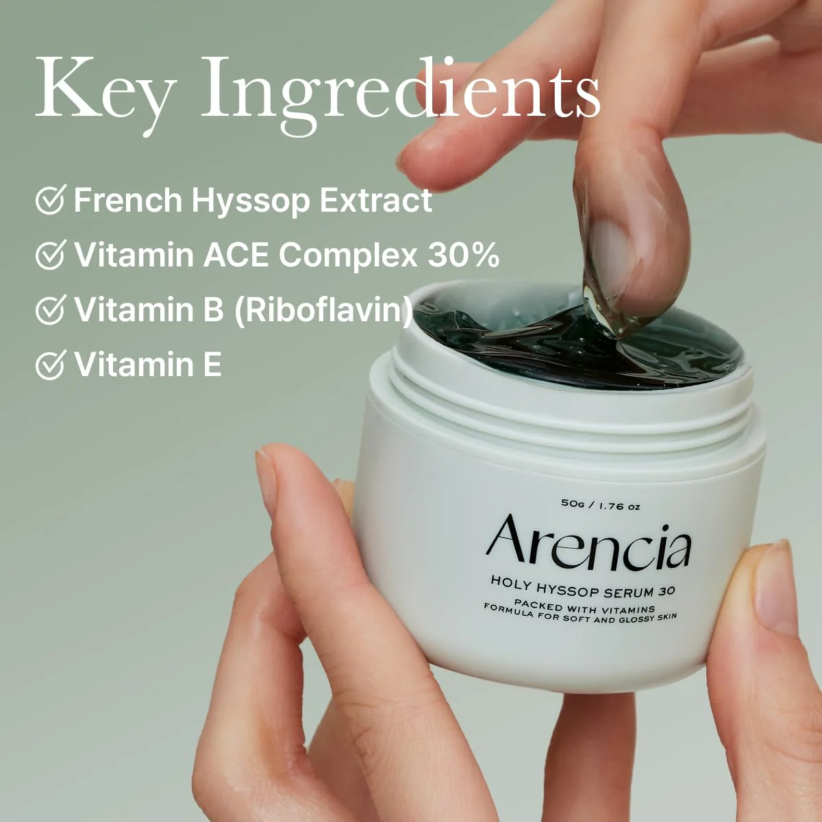 ARENCIA Holy Hyssop Serum 30 (50g) - Image 6