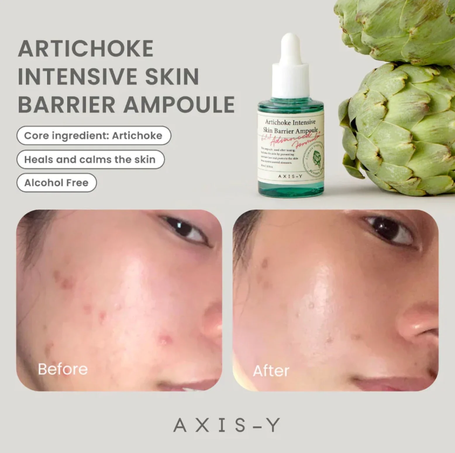 AXIS-Y Artichoke Intensive Skin Barrier Ampoule - Image 4