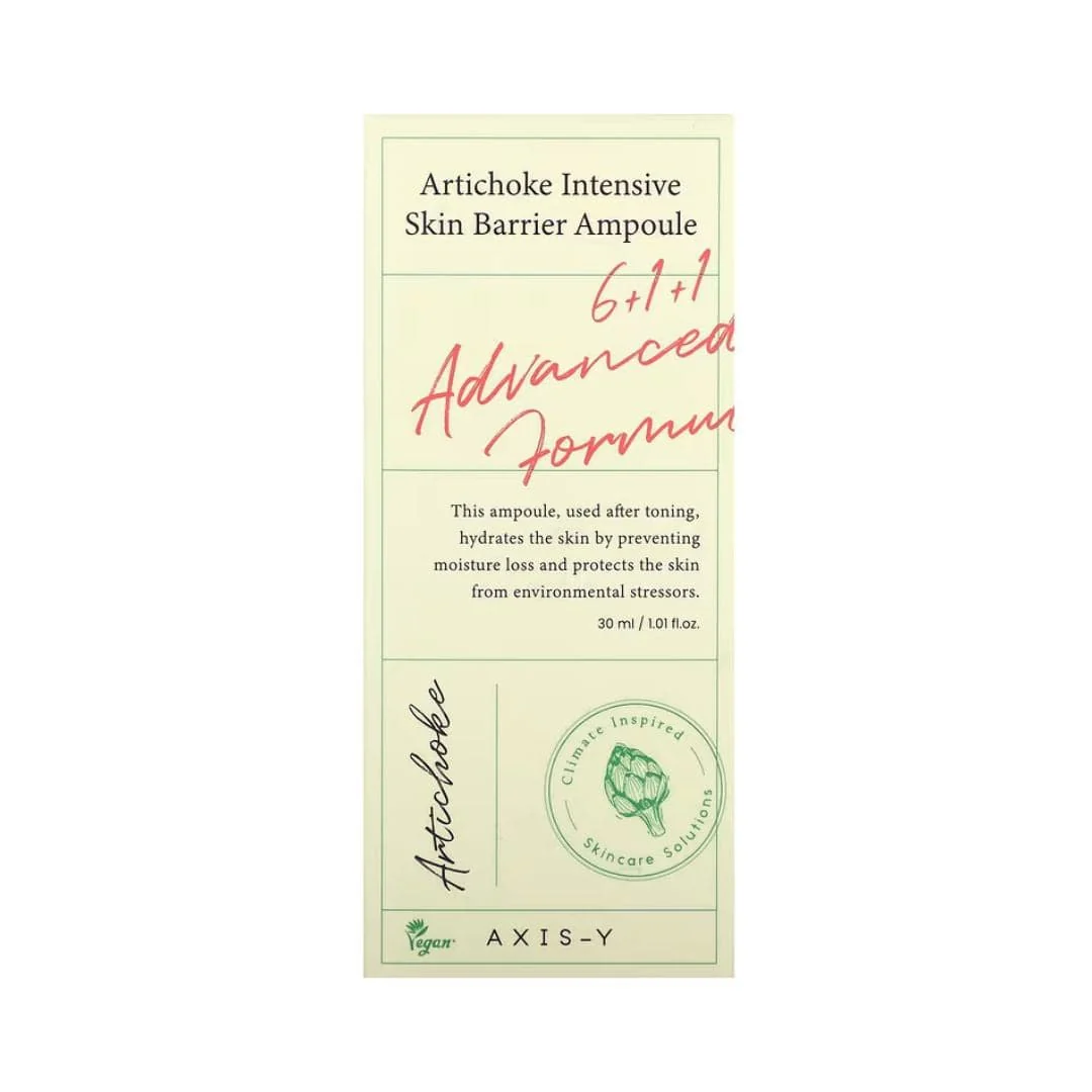 AXIS-Y Artichoke Intensive Skin Barrier Ampoule - Image 8