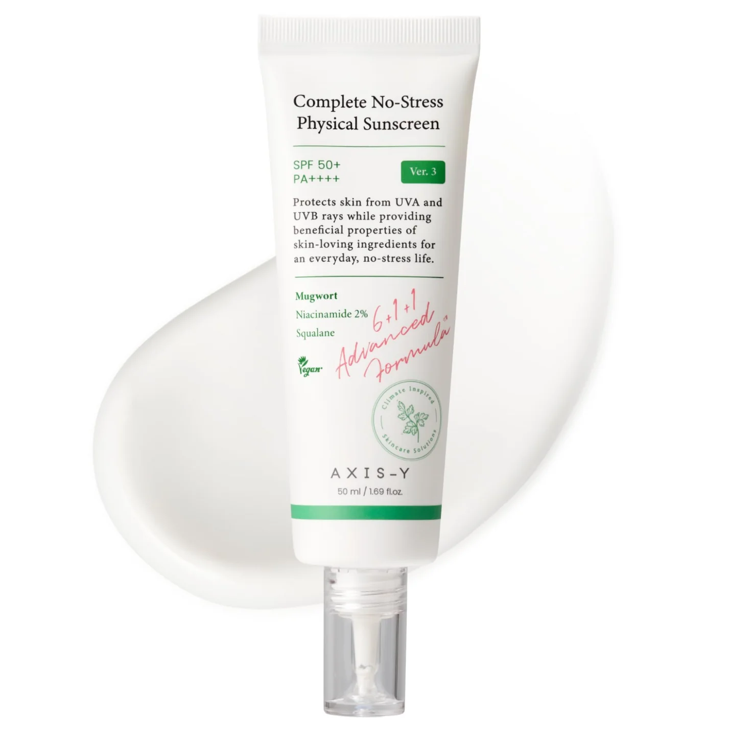AXIS Y Complete No Stress Physical Sunscreen 50mL NPN: 80129412