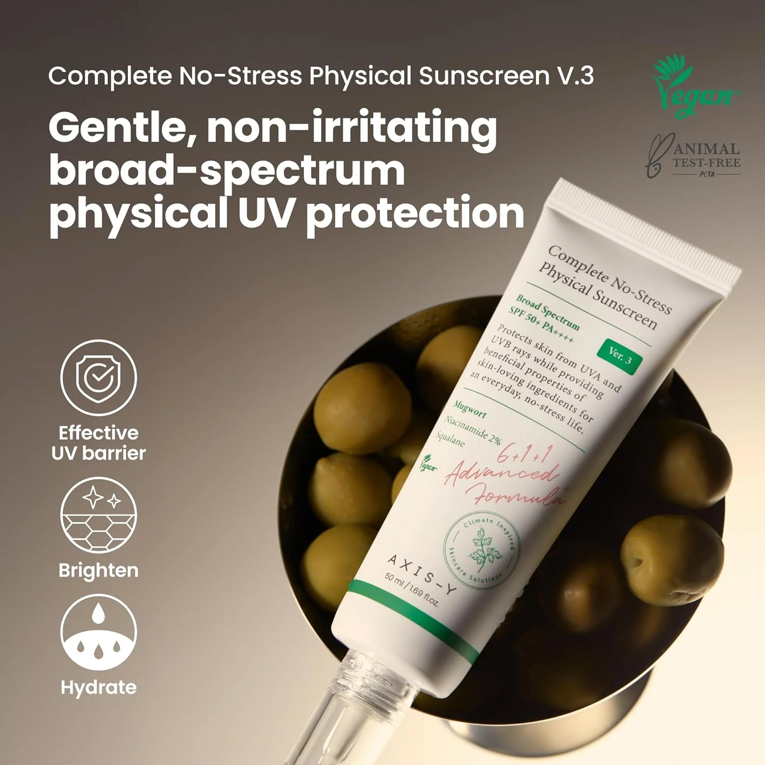 AXIS Y Complete No Stress Physical Sunscreen 50mL NPN: 80129412 - Image 4
