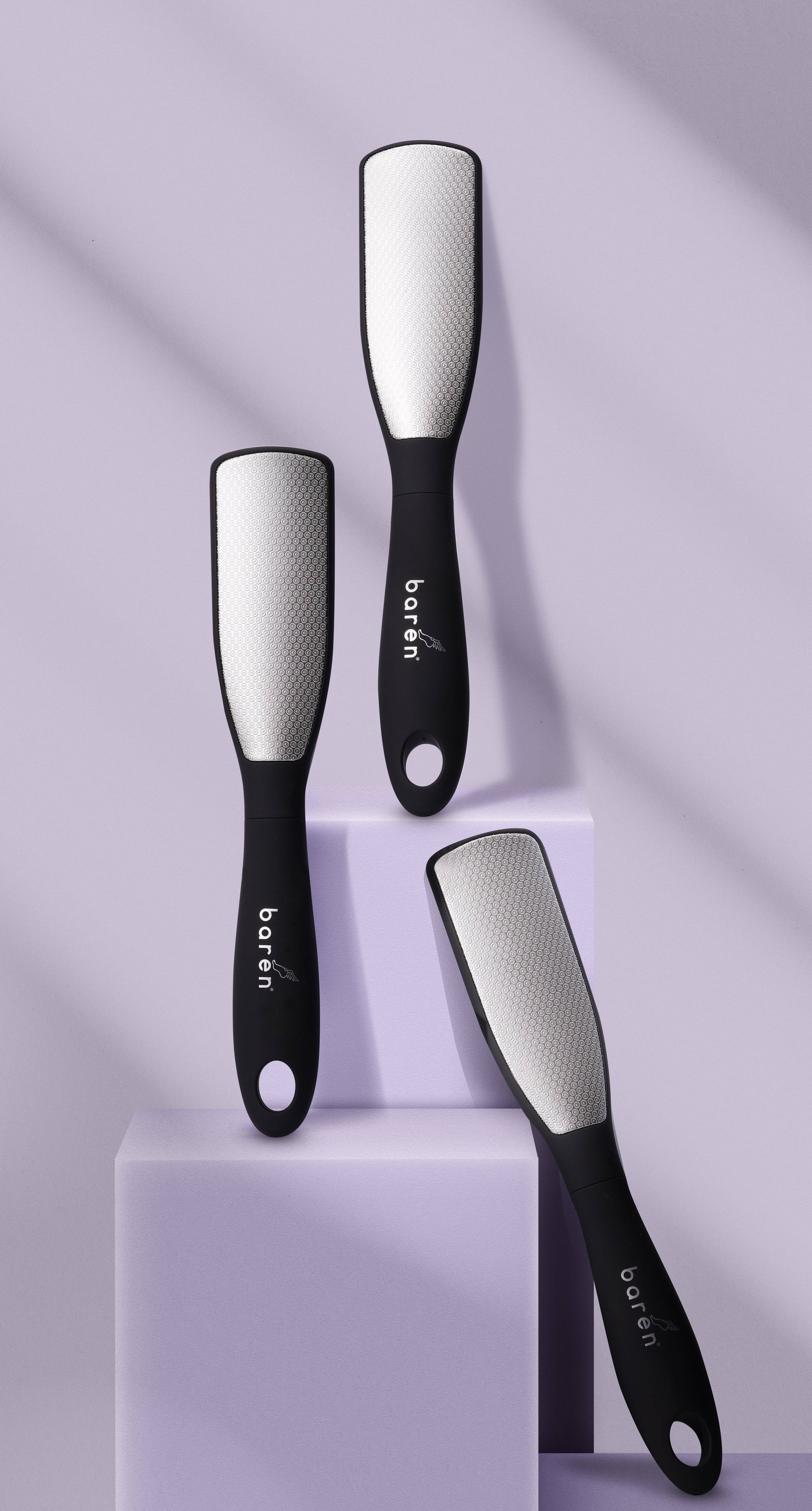 Baren 2 Ways Stainless Foot File - Image 3