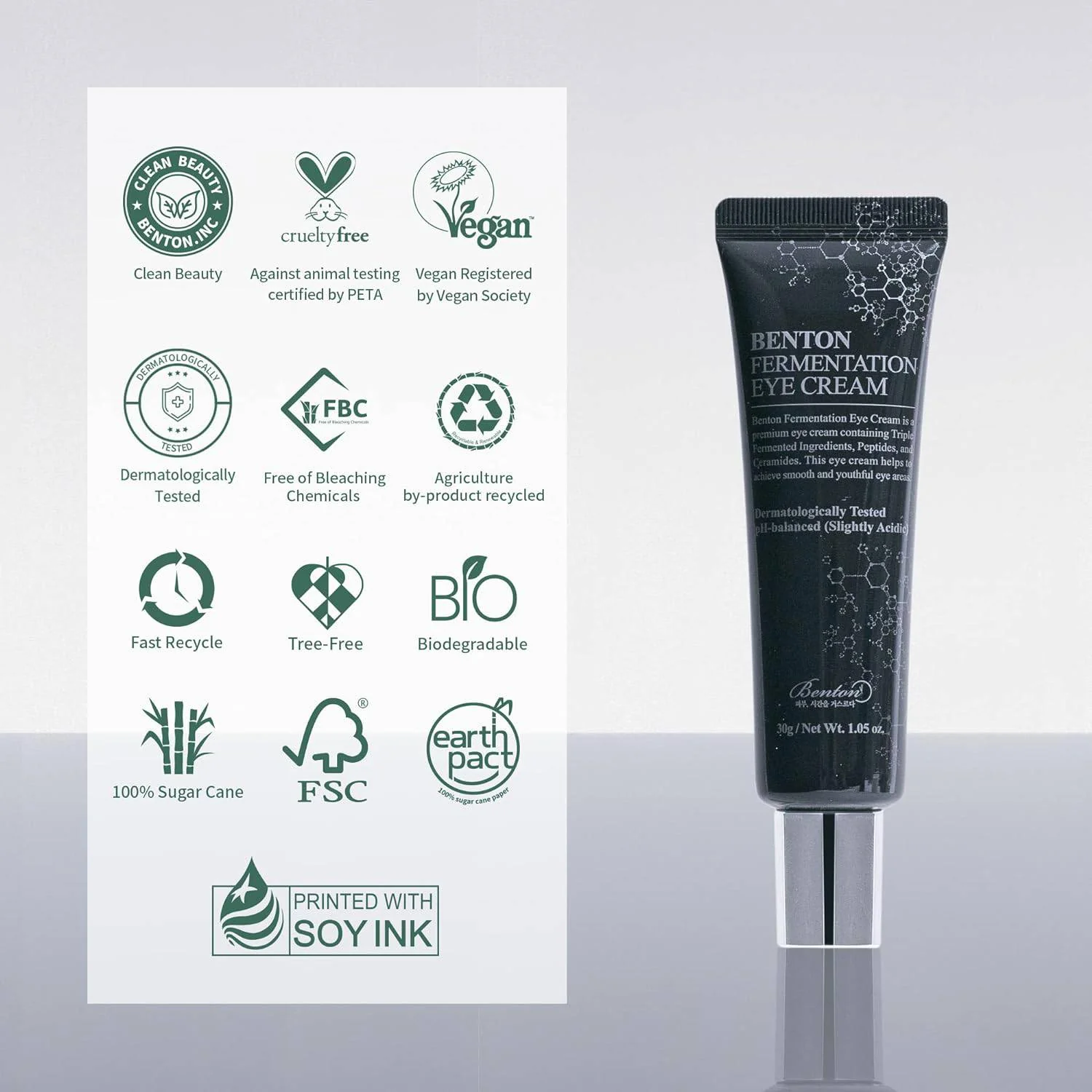 BENTON Fermentation Eye Cream 30g - Image 11