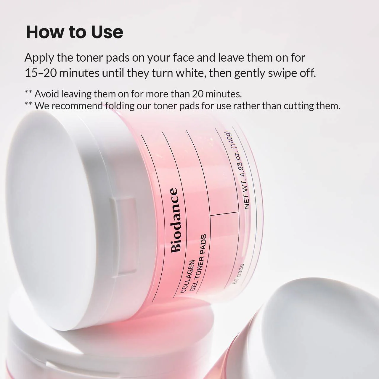 BIODANCE Collagen Gel Toner Pads (Pink_60 Pads) - Image 11