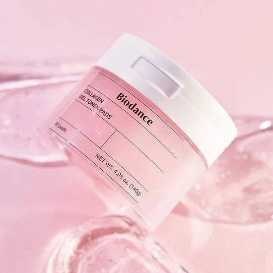 BIODANCE Collagen Gel Toner Pads (Pink_60 Pads) - Image 2