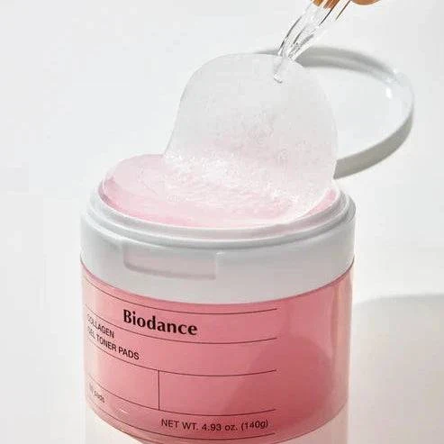BIODANCE Collagen Gel Toner Pads (Pink_60 Pads) - Image 3
