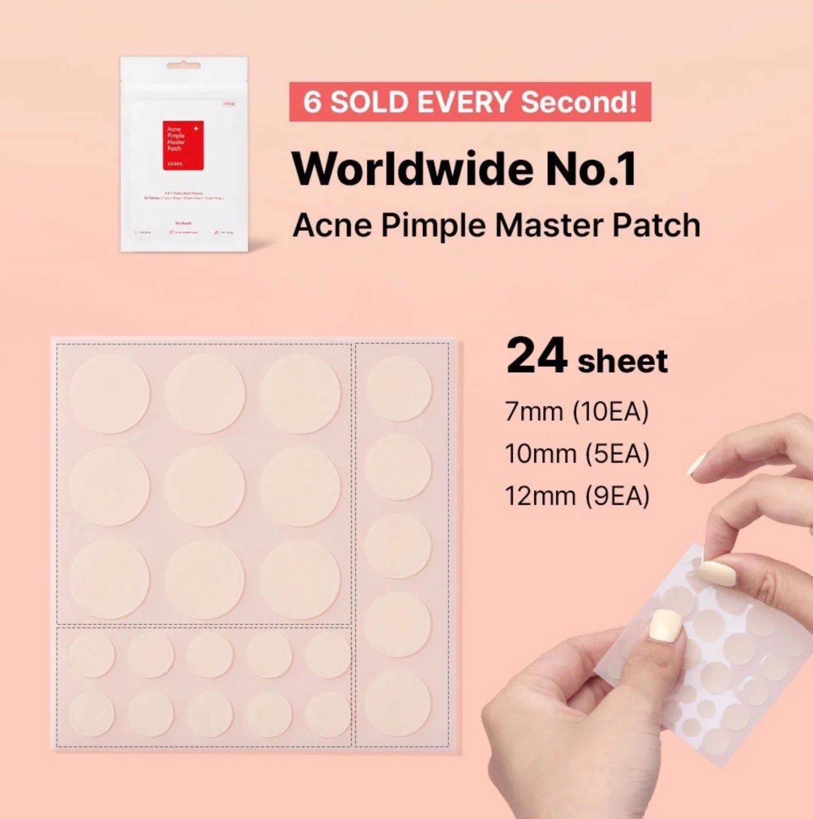 COSRX Acne Pimple Master Patch – 24 Patches - Image 4