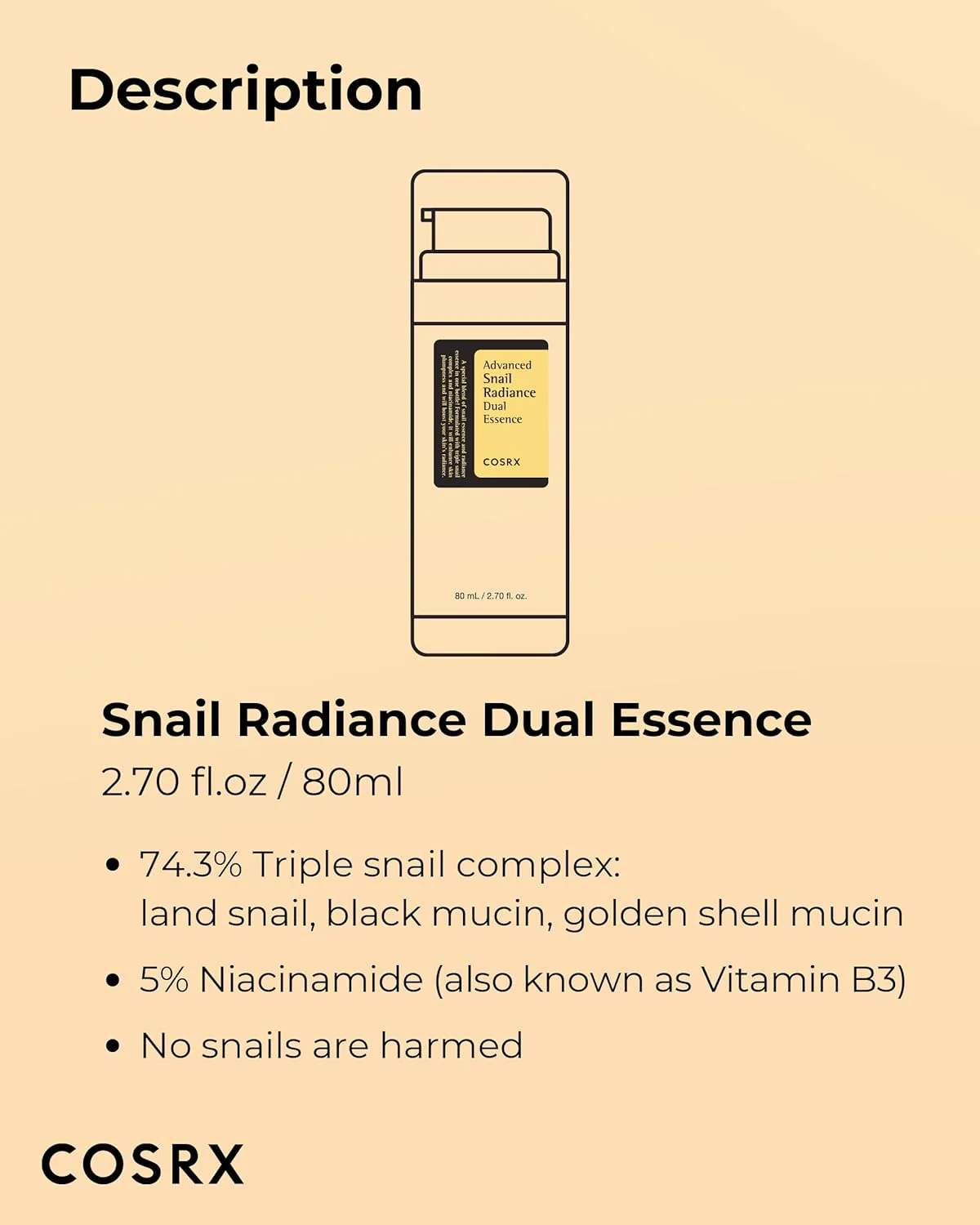 COSRX Advanced Snail Radiance Dual Essence - Image 7