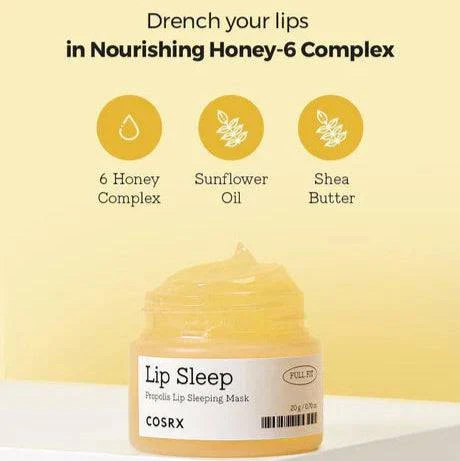 COSRX Full Fit Propolis Lip Sleeping Mask 20g - Image 3