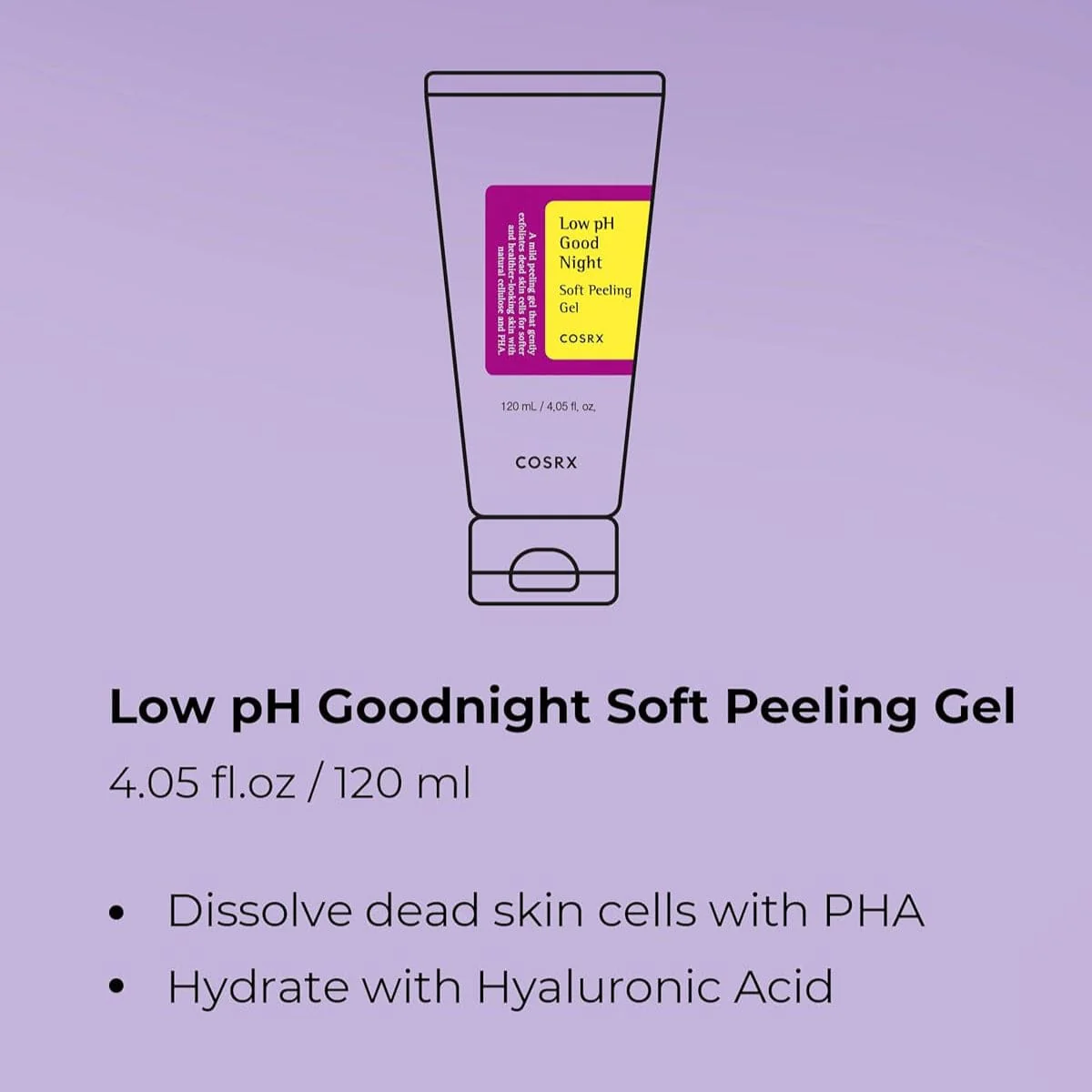 COSRX Low pH Good Night Soft Peeling Gel (Red) 120mL - Image 8