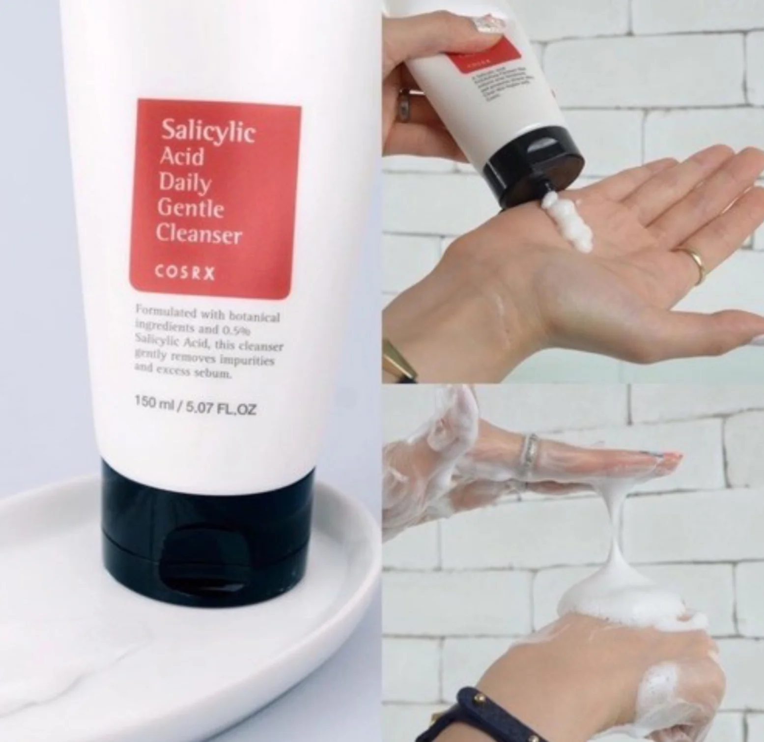 COSRX Salicylic Acid Daily Gentle Cleanser - Image 5