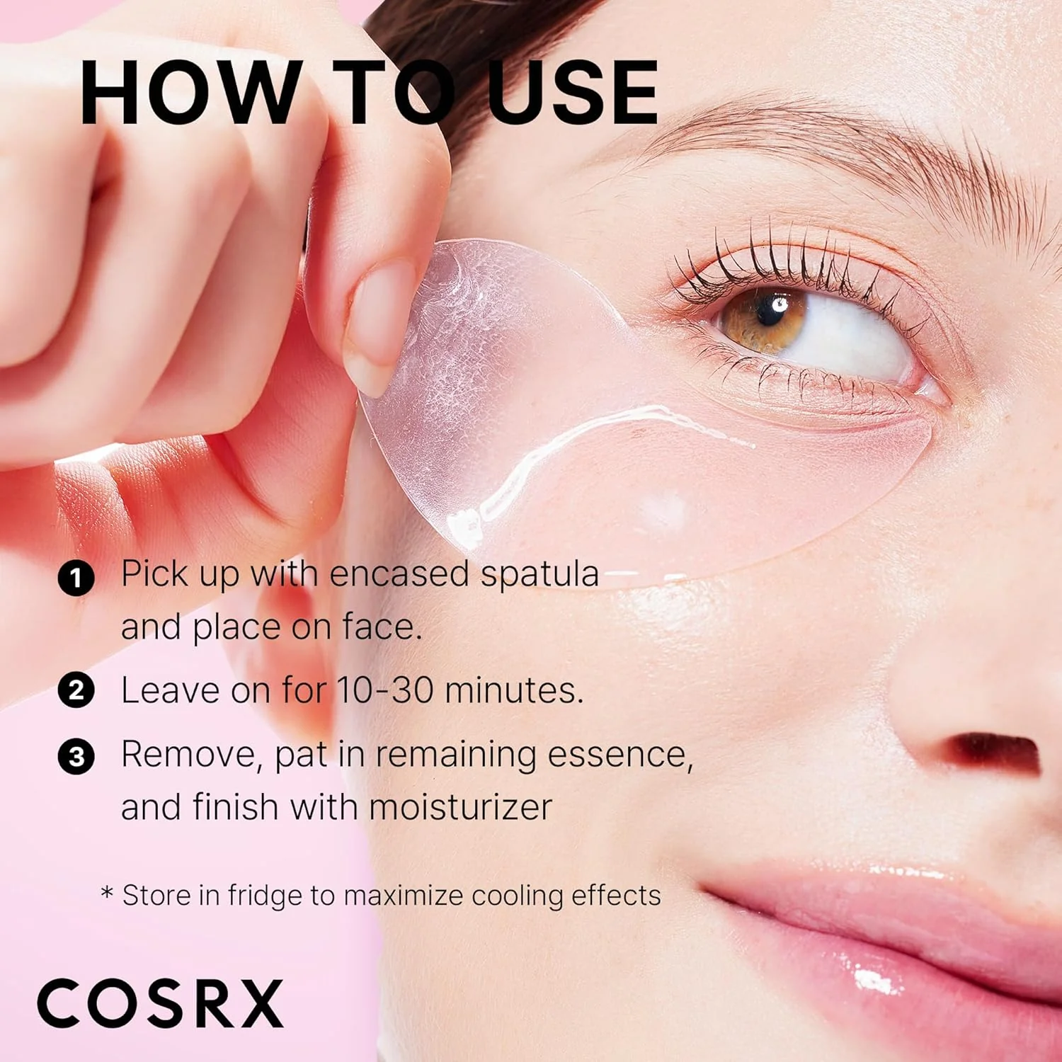 COSRX The Peptide Collagen Hydrogel Eye Patch 85g (60 Patches) - Image 7