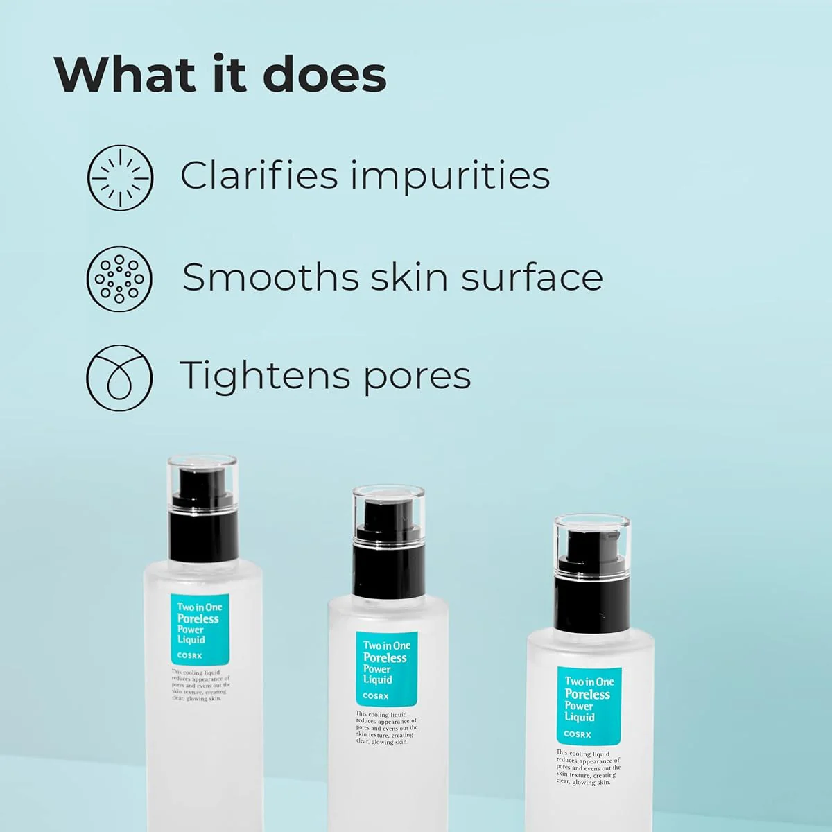 COSRX Two in One Poreless Power Liquid Toner 100mL - Image 3