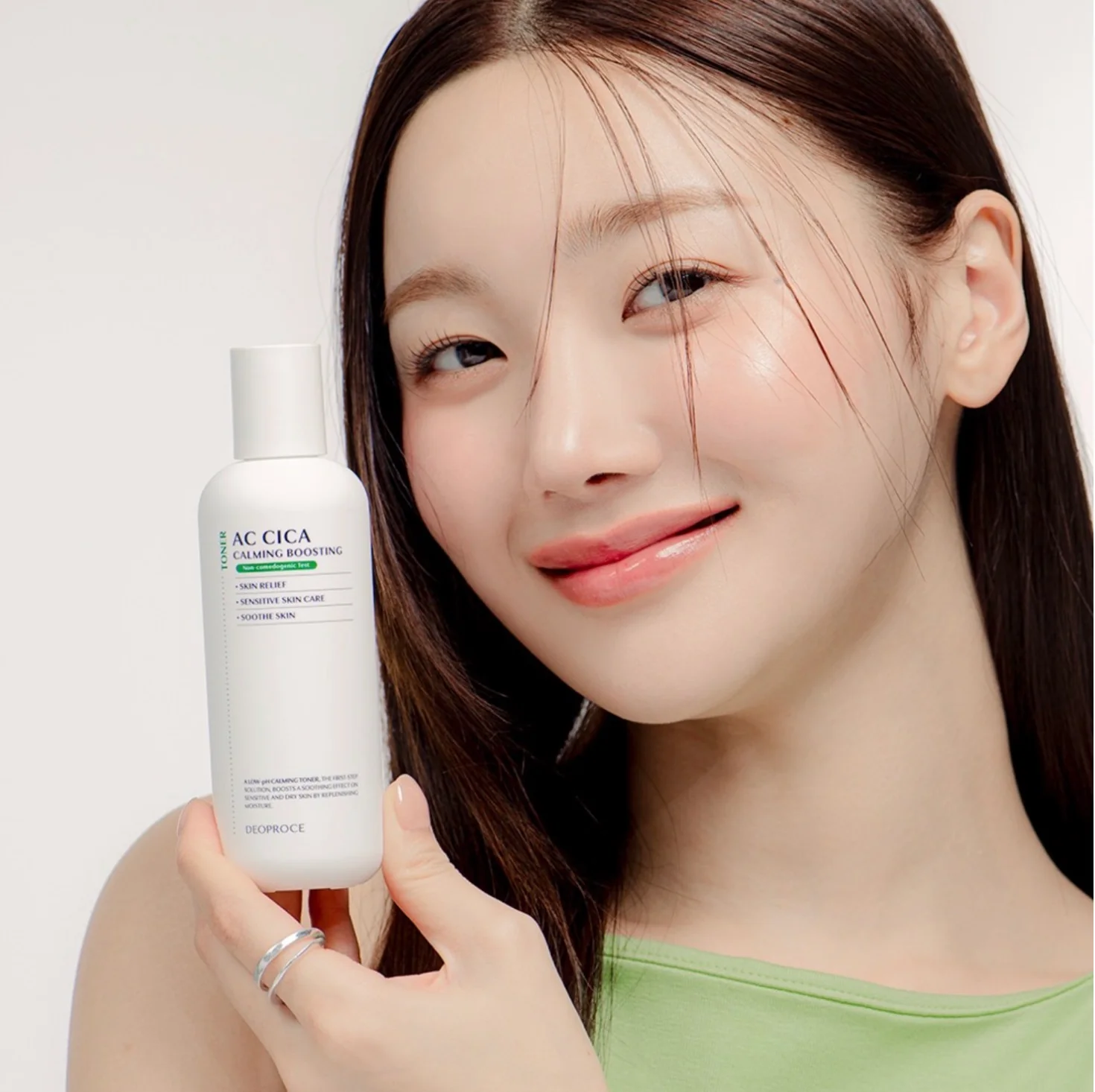 DEOPROCE AC CICA CALMING BOOSTING TONER 150ml - Image 2