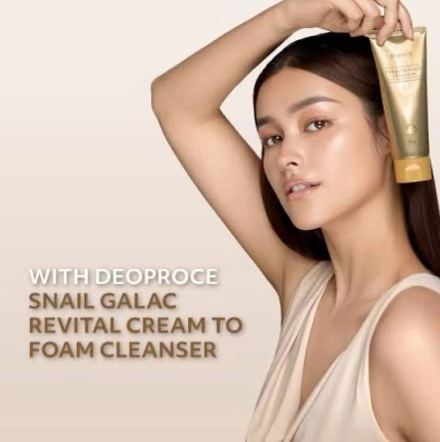 DEOPROCE Snail Galac Revital Cream to Foam Cleanser 100g - Image 3