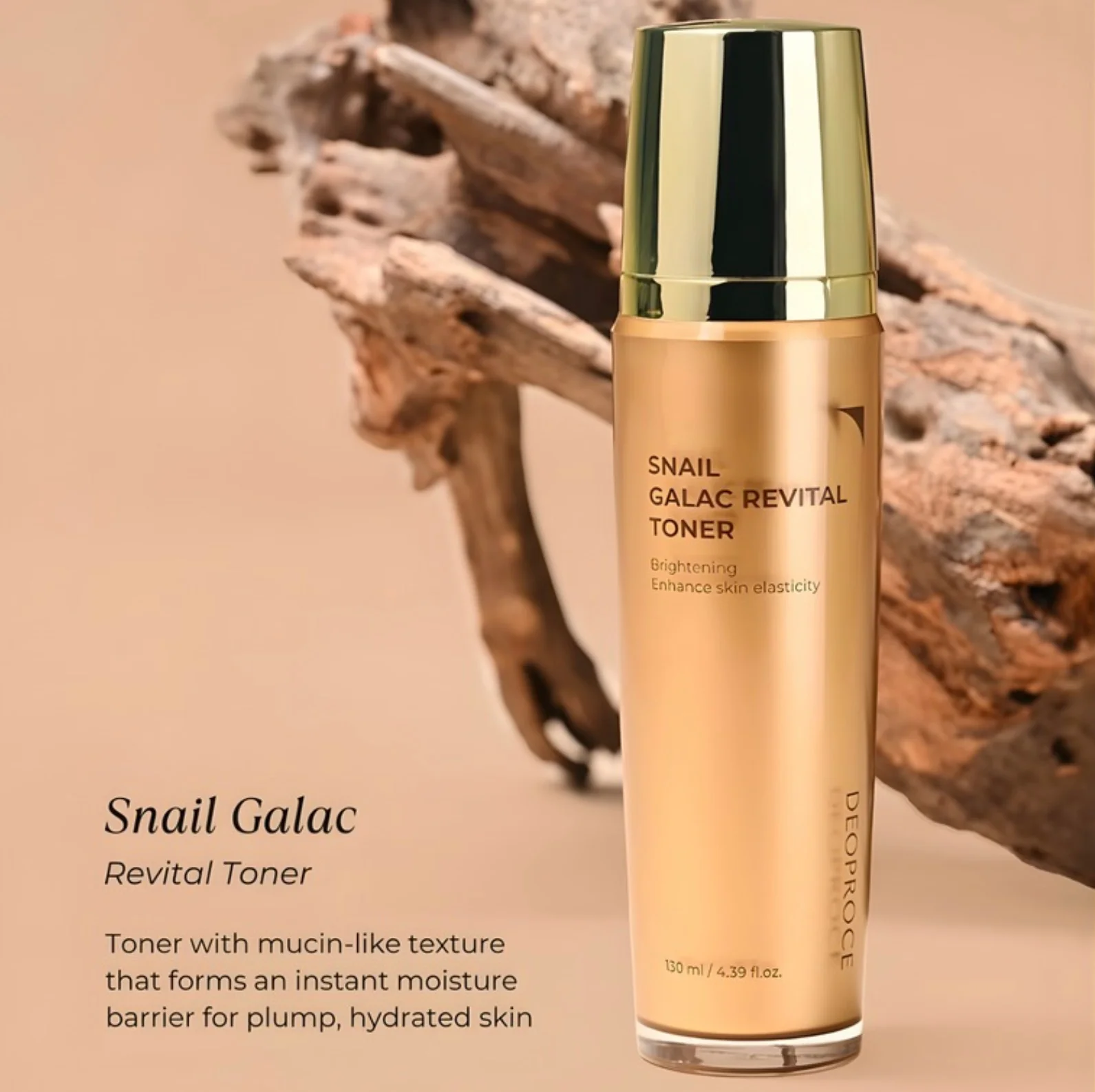 DEOPROCE Snail Galac Revital Toner 130ml - Image 3