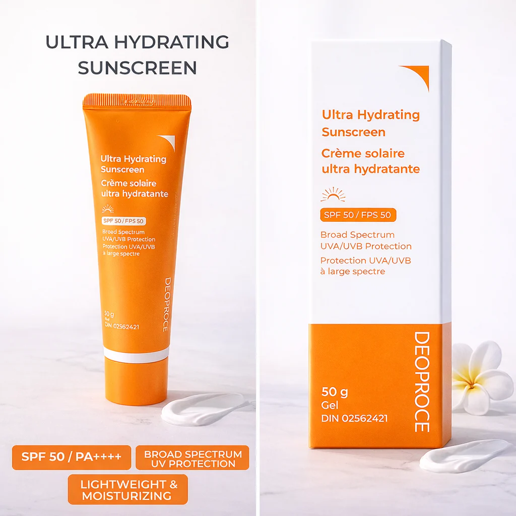 DEOPROCE Ultra Hydrating Sunscreen-No White Cast DIN: 02562421 - Image 9