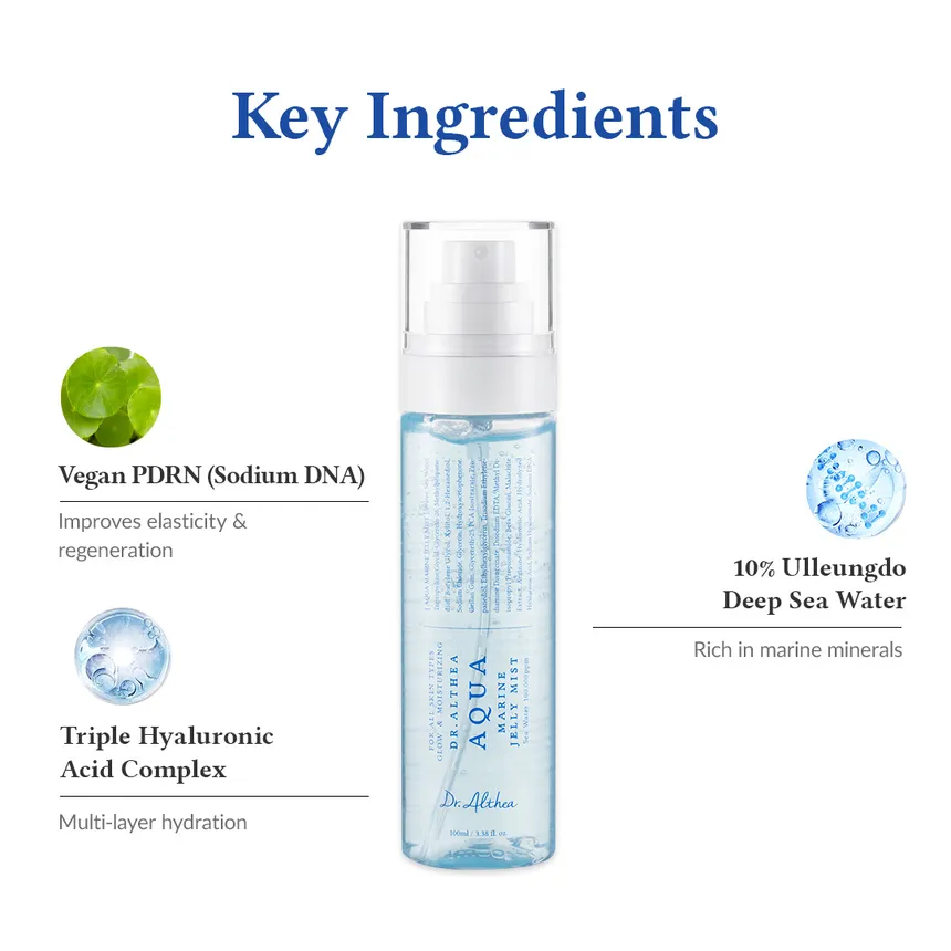 Dr. ALTHEA Aqua Marine Jelly Mist 100mL - Image 6