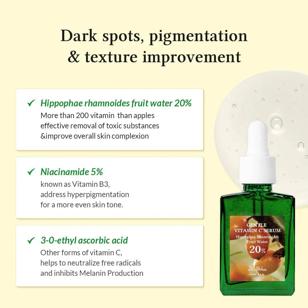 DR ALTHEA Gentle Vitamin C Serum 30mL - Image 6