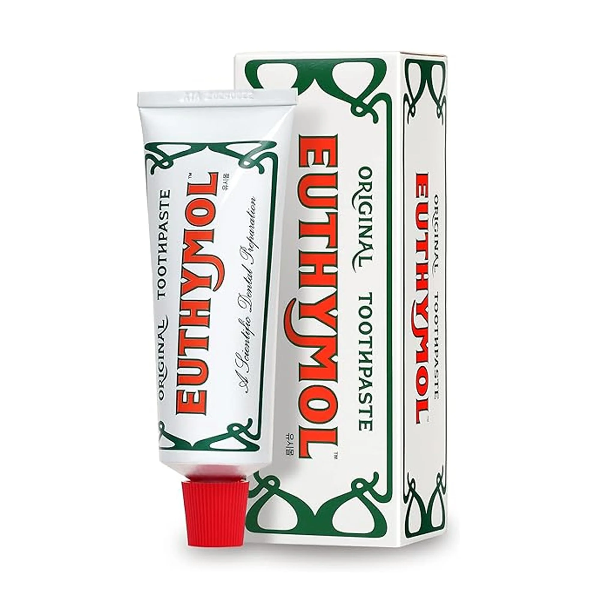 Euthymol Original Toothpaste 75ml-Fluoride Free