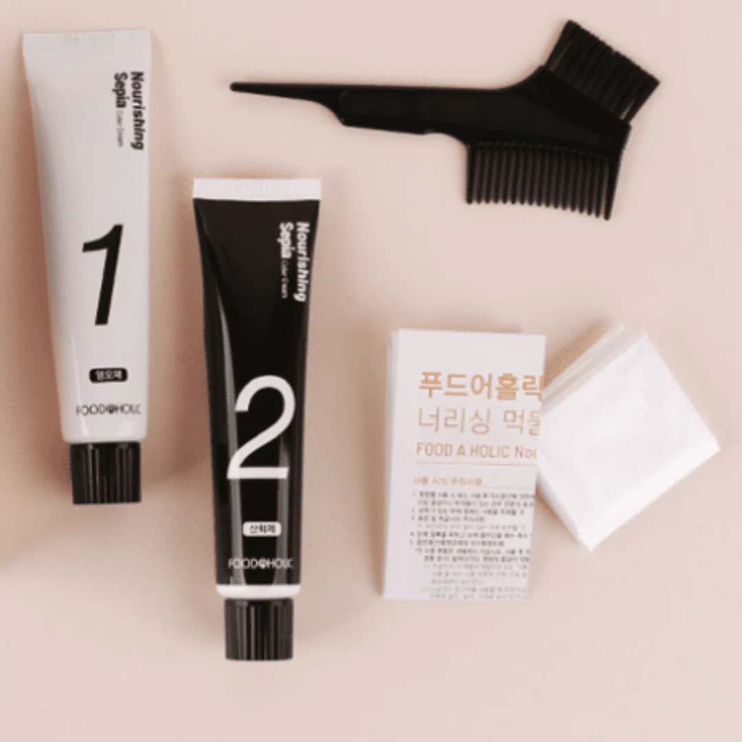 Foodaholic Nourishing Sepia 1 Min Hair Color 5N Dark Brown - Image 5
