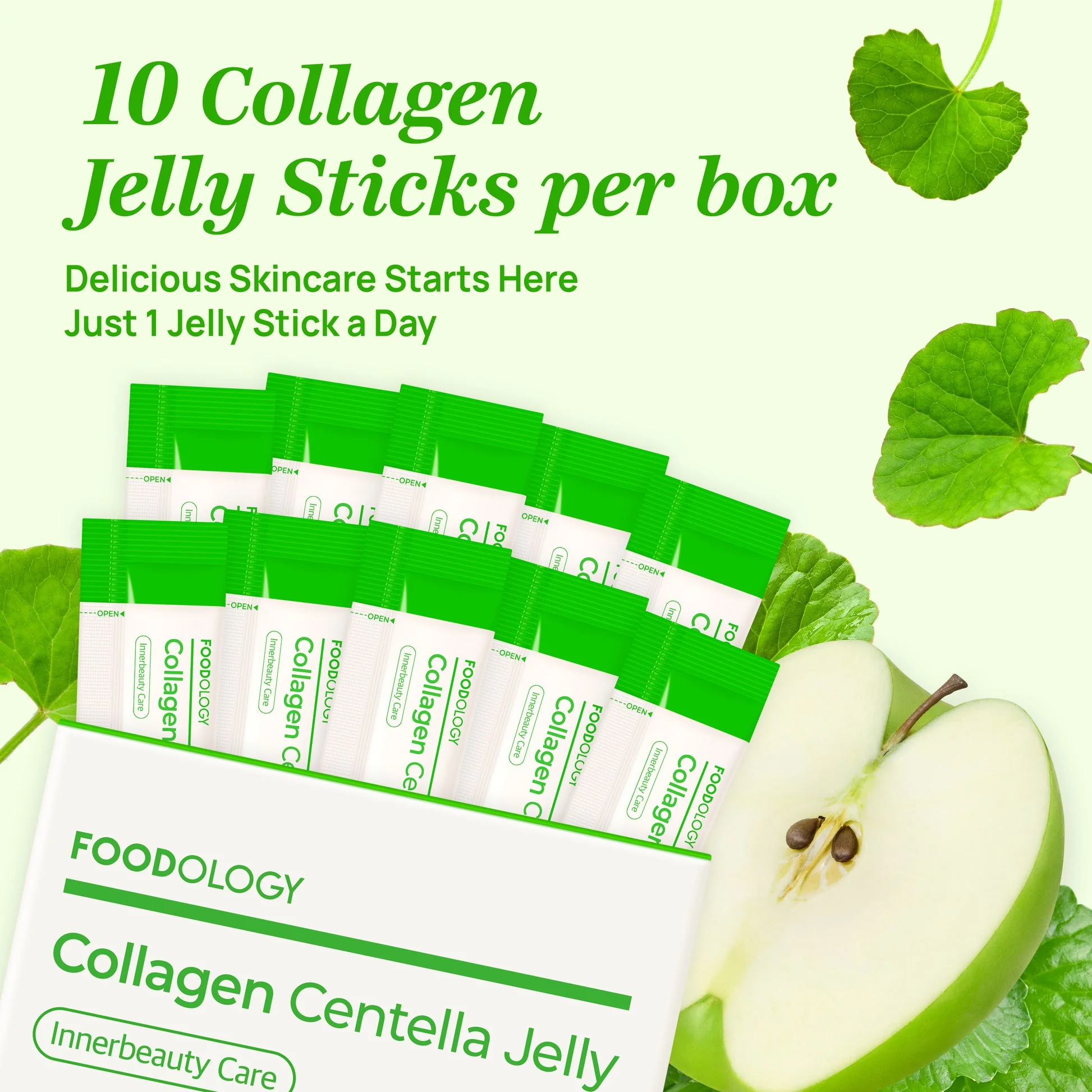 FOODOLOGY Collagen Centella Jelly 10 pouch - Image 5
