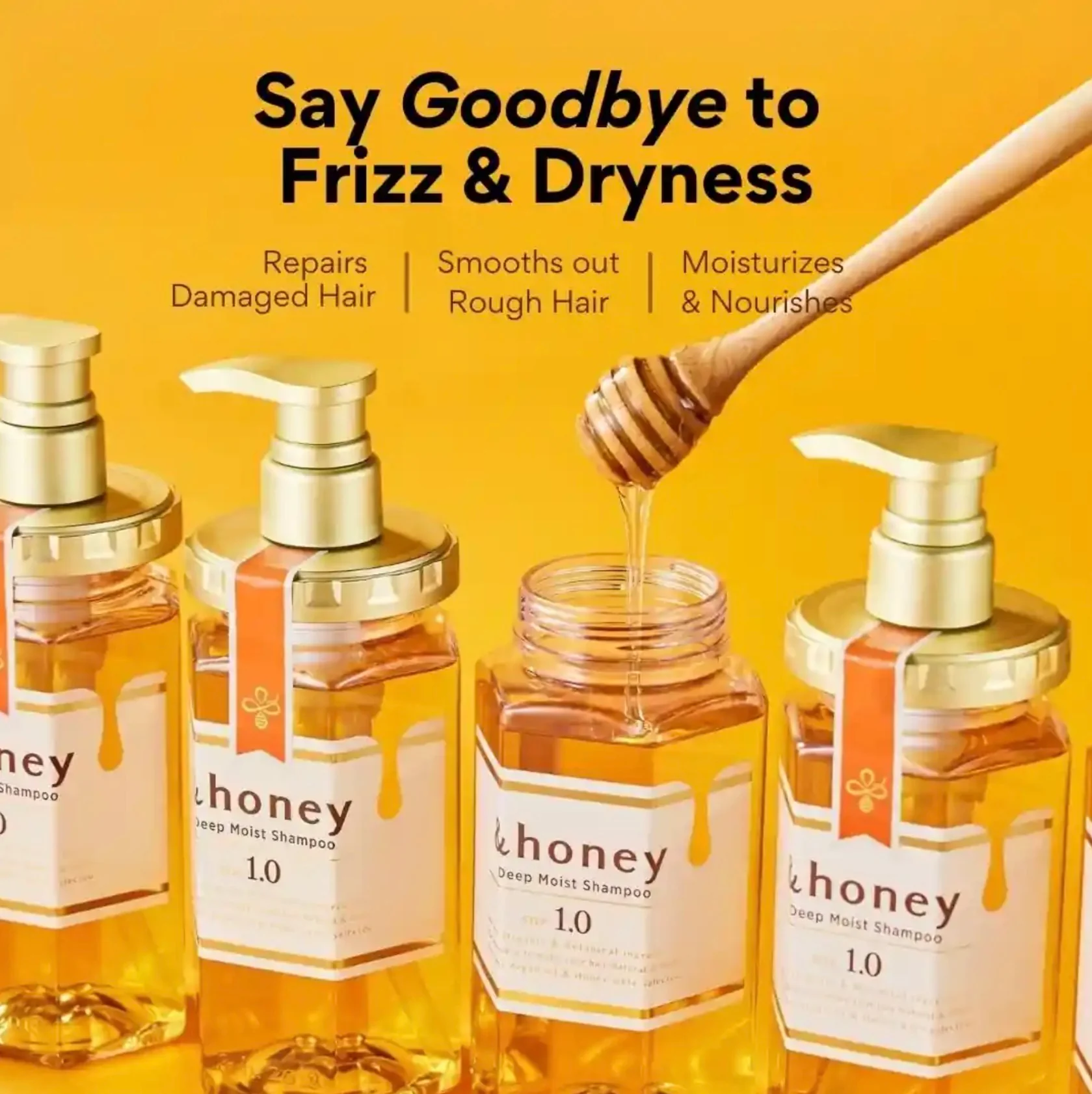 &HONEY	Vicrea &Honey Deep Moist Shampoo - Image 3