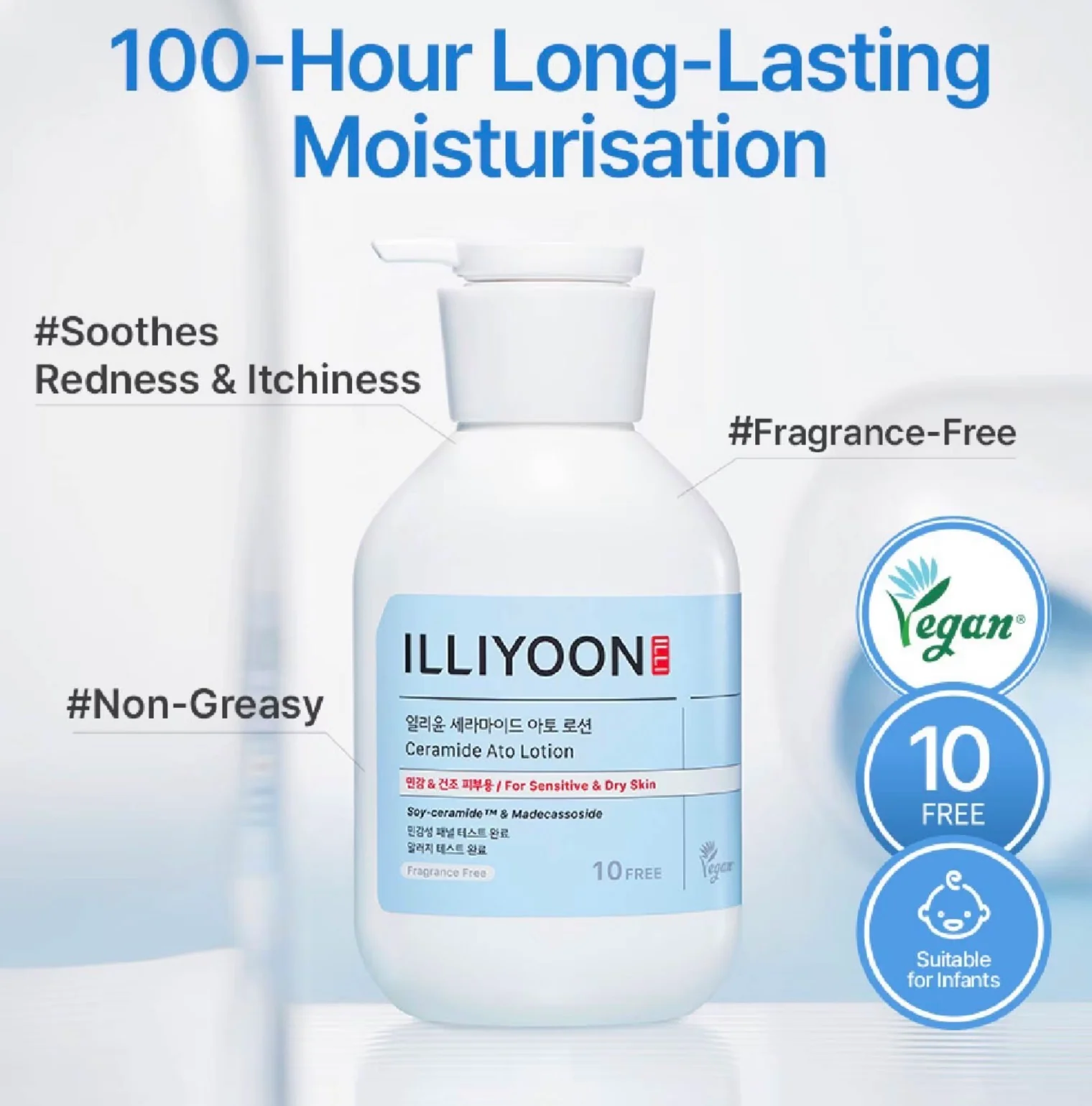 ILLIYOON Ceramide Ato Lotion 350mL - Image 5