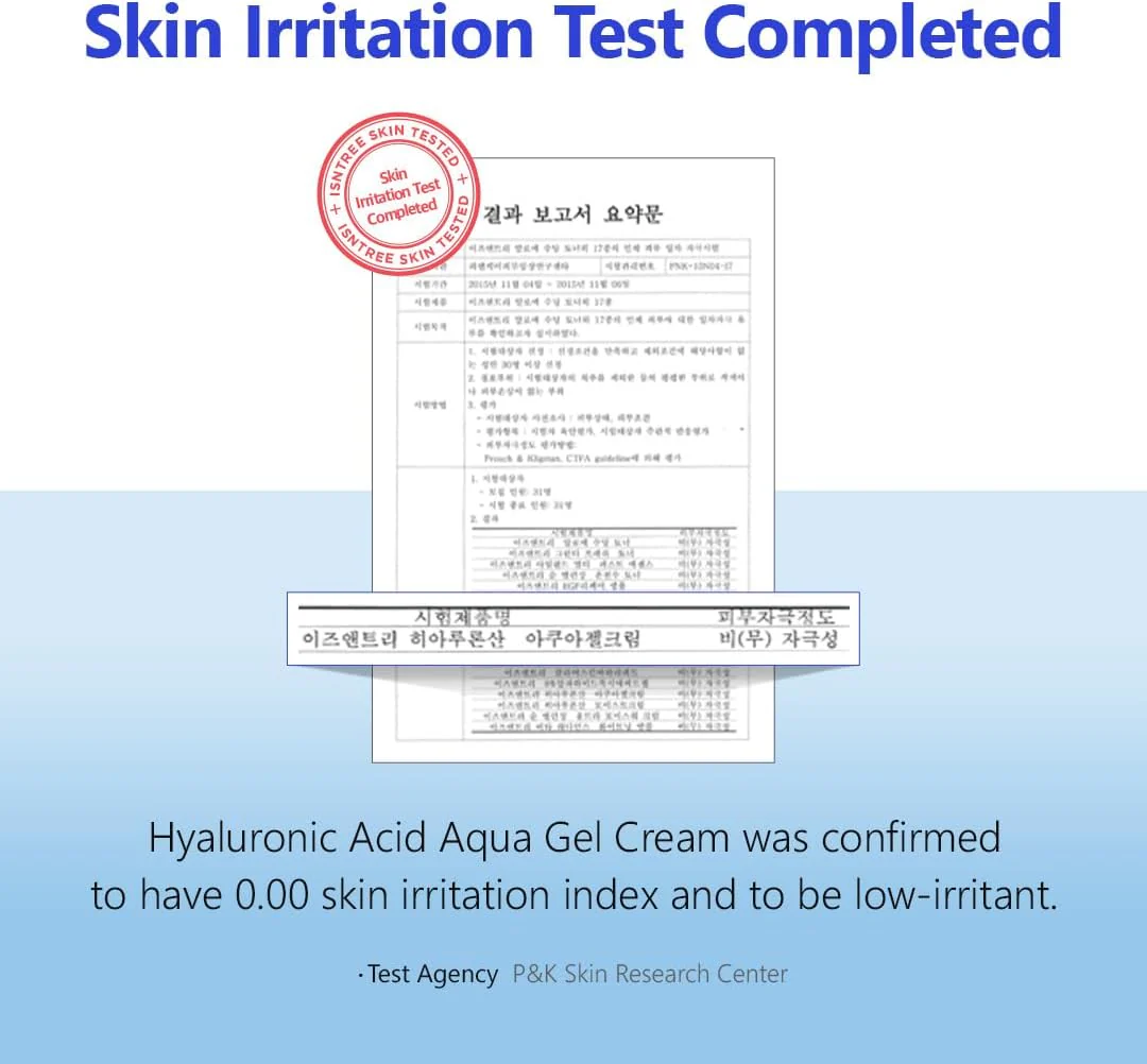 ISNTREE Hyaluronic Acid Aqua Gel Cream 100mL - Image 8