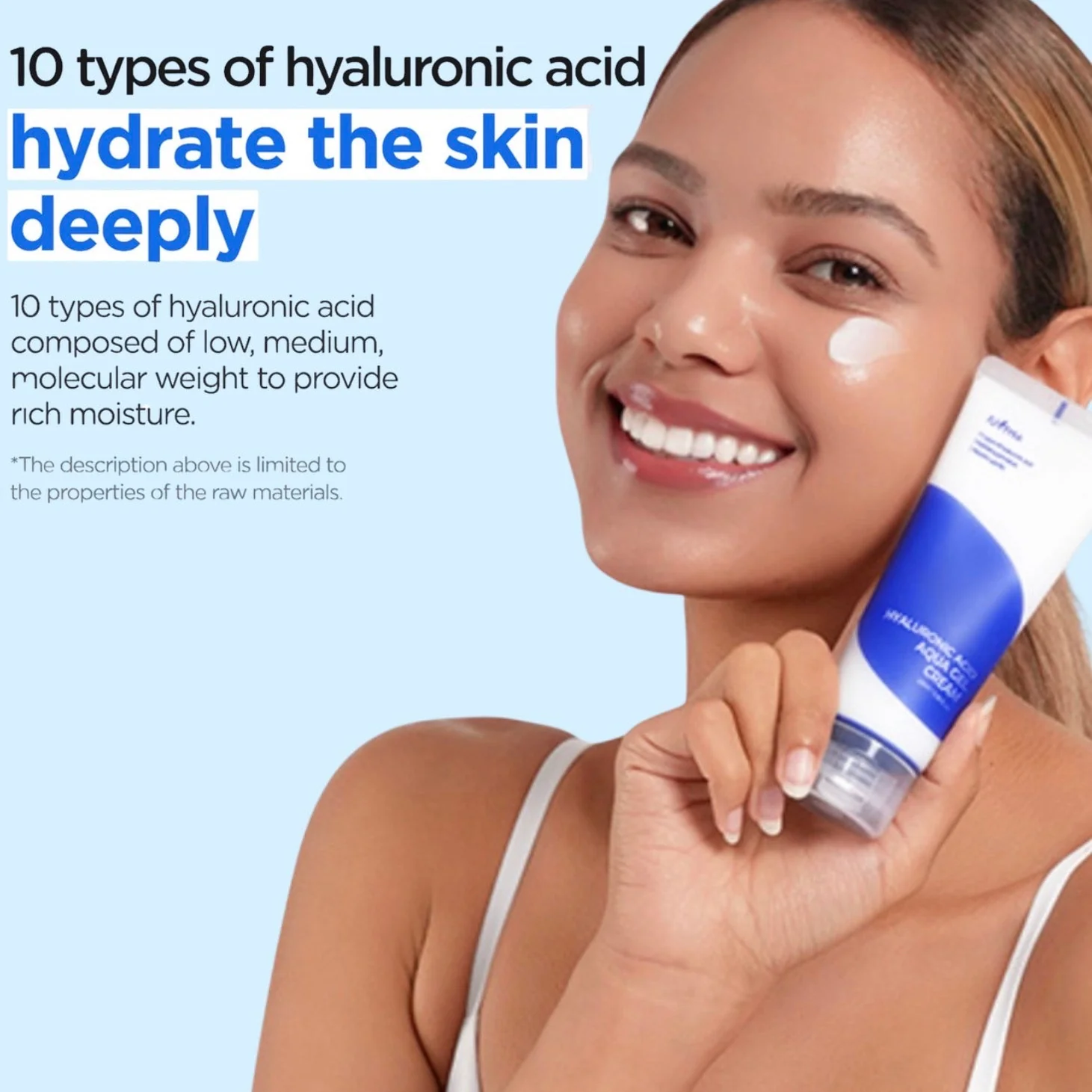 ISNTREE Hyaluronic Acid Moist Cream 100mL - Image 3