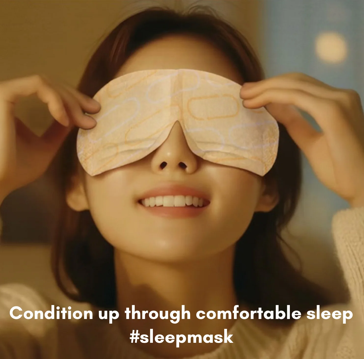KAO MEGRHYTHM Warm Steam Eye Mask Forest 12 Sheets - Image 3