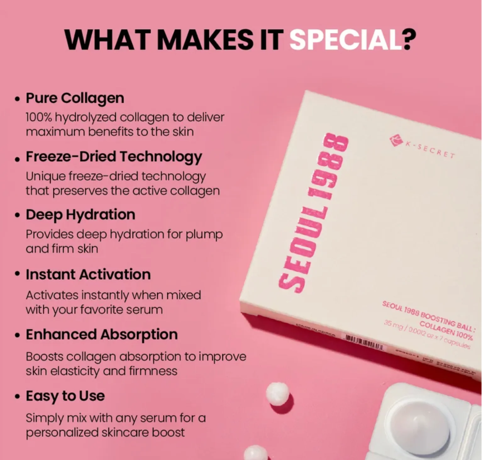 KSECRET Seoul 1988 Boosting Ball : Collagen 100% - Image 6